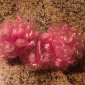 Lol doll wig pink